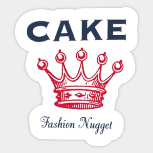 Cake Band Fashion Nugget Sticker